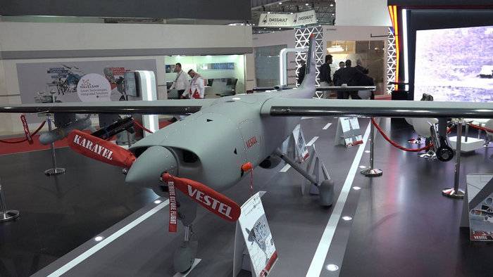 Турецкая компания презентовала ударный дрон Karayel-SU