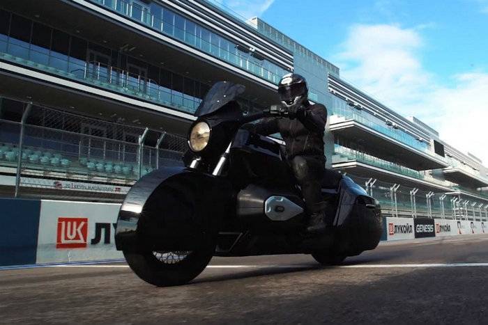 В Сочи протестировали прототип тяжёлого мотоцикла «Иж»