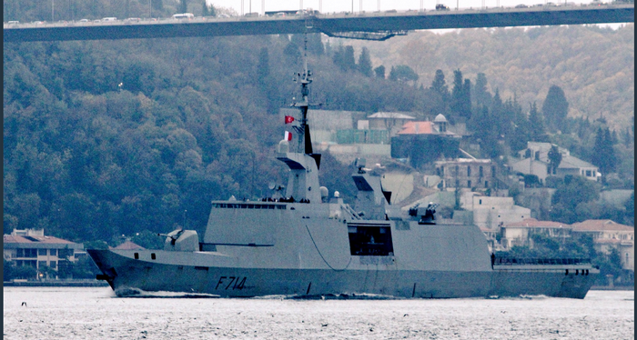 Французский "фрегат-невидимку"  ведут российские радары