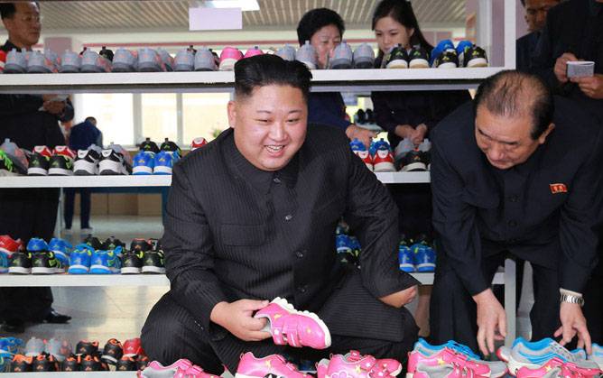 Розовые кроссовки северокорейского терроризма. Срочно бегите за пробиркой...