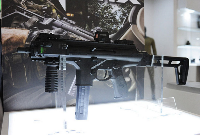 Beretta презентовала новый пистолет-пулемёт PMX