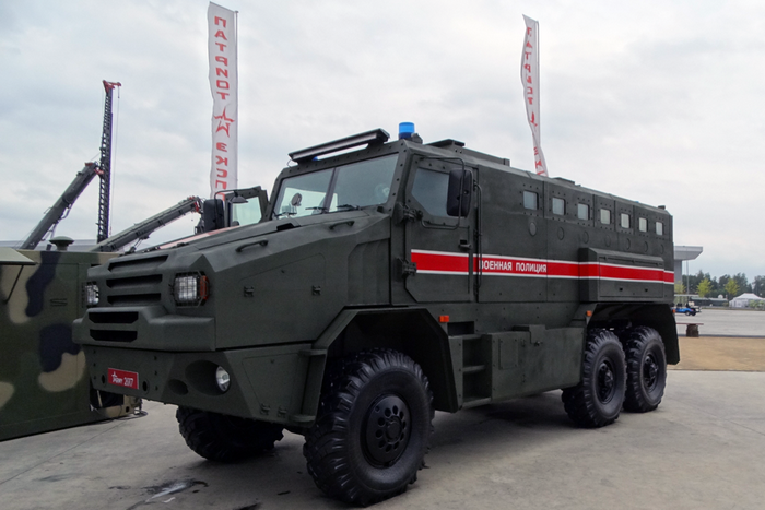 Военная полиция получит бронеавтомобили "Федерал-М"