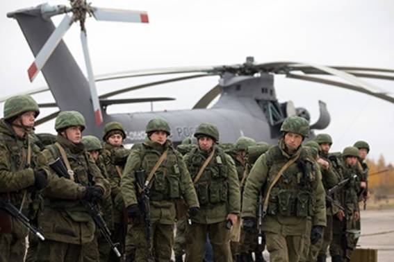 Завершено формирование десантно-штурмового батальона, дислоцированного в Крыму