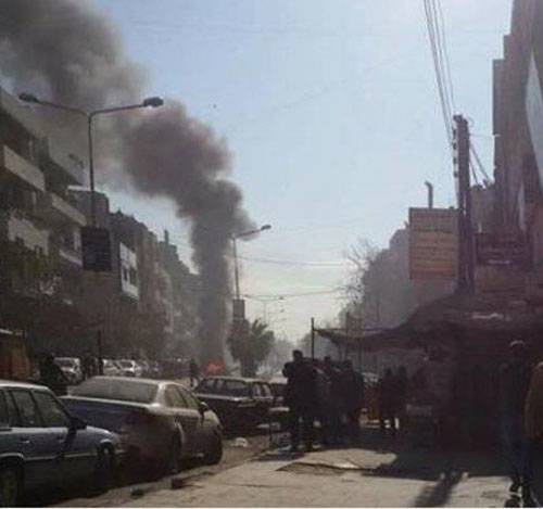 В центре Хомса прогремел взрыв