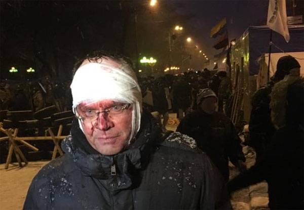 В центре Киева вновь льётся кровь