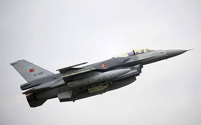 ВВС Турции нанесли удар по северу Ирака