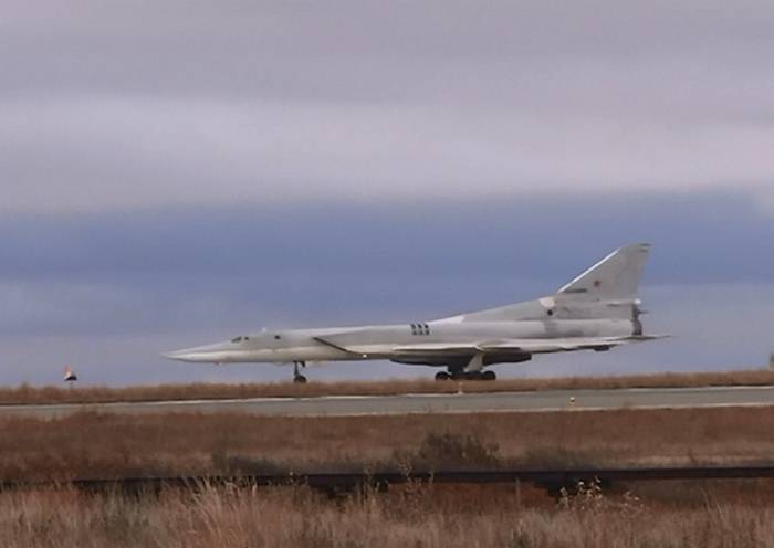 Ту-22М3 из Сирии прибыли в места постоянной дислокации