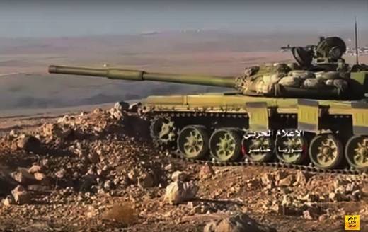 На позициях сирийских войск замечены танки «Урал»