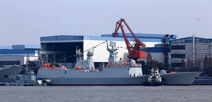 Китайские ВМС пополнились новым фрегатом