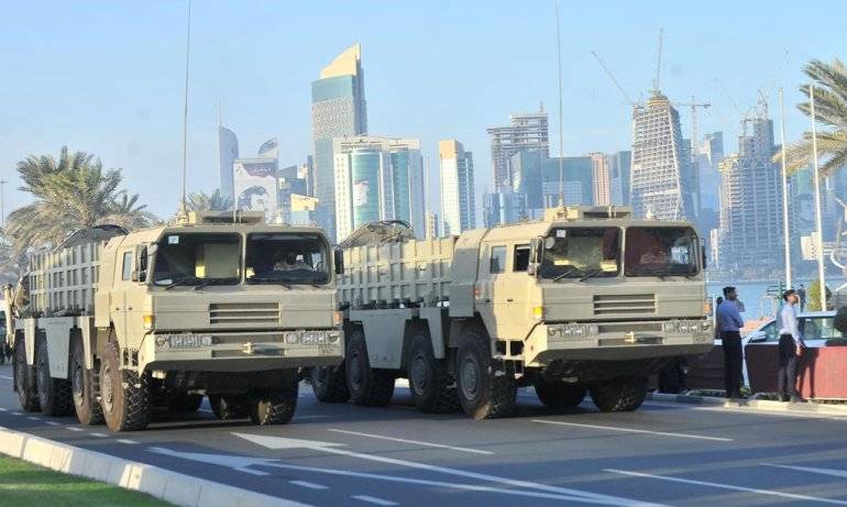 Катар закупил китайские ОТРК с ракетами ВР-12А