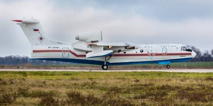 ТАНТК им. Г.М. Бериева передало заказчику очередной серийный самолет Бе-200ЧС