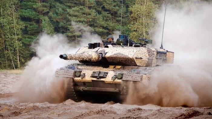Немецкие танки оденут в шведский камуфляж