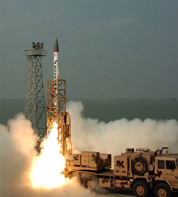 Индийская система ПРО осуществила тренировочный перехват ракеты над Бенгальским заливом