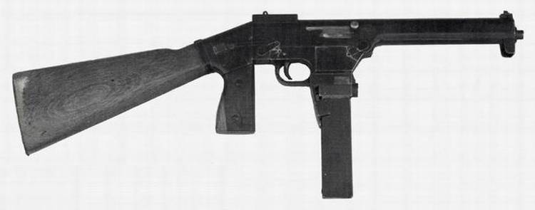 Пистолет-пулемет SACM Modèle 1939 (Франция)