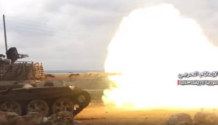 Возвращенные из «плена» танки вновь воюют в составе сирийской армии
