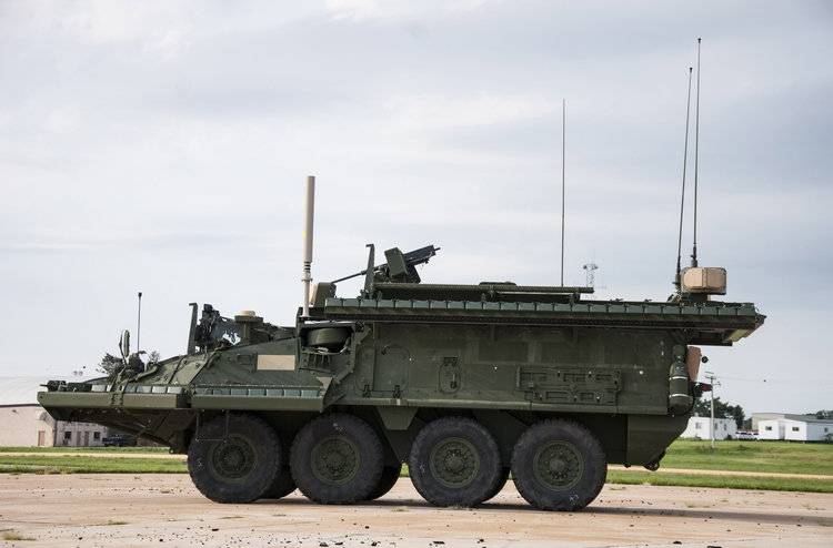 В США сообщают о срыве программы модернизации активной защиты Stryker и Bradley
