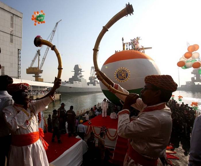 Третья Scorpene для ВМС Индии спущена на воду