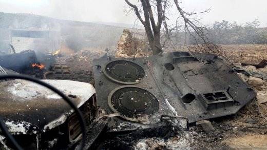 В Сирии полностью уничтожен турецкий танк «Леопард-2А4»