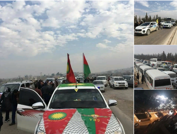 Курды в Африне получили подкрепление