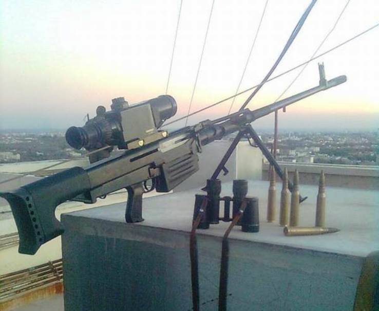 Российская ОСВ-96 стала любимым оружием сирийских спецназовцев