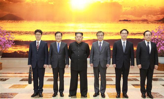 Ким Чен Ын выразил готовность встретиться с главой Южной Кореи "ради объединения Родины"