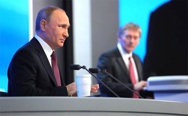 Путин: Иногда Песков такую пургу несёт