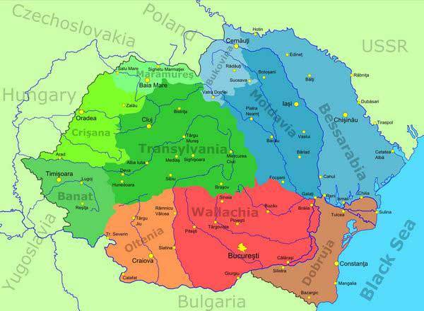 «Великую Румынию» хотят построить за счёт Украины