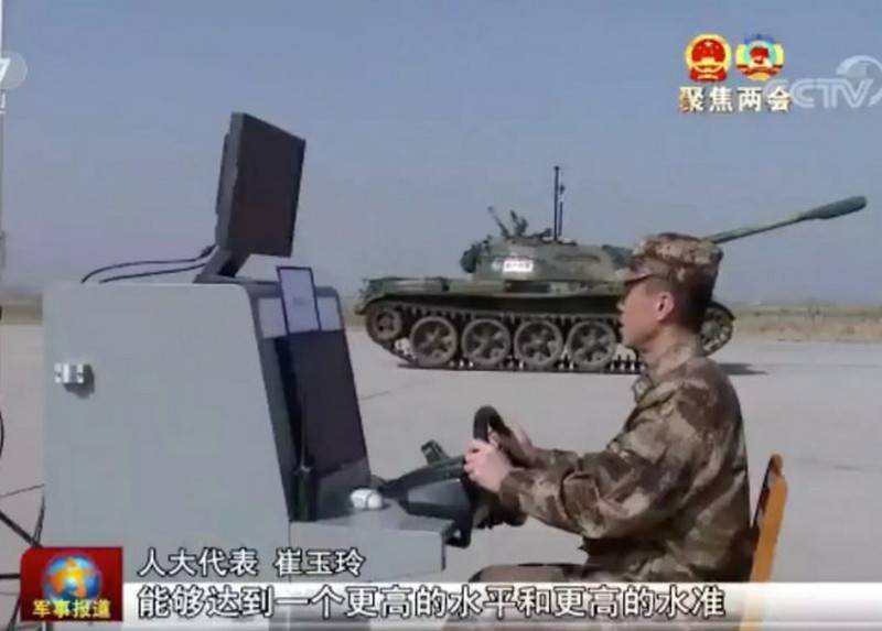Китай начал испытания беспилотного танка Type 59