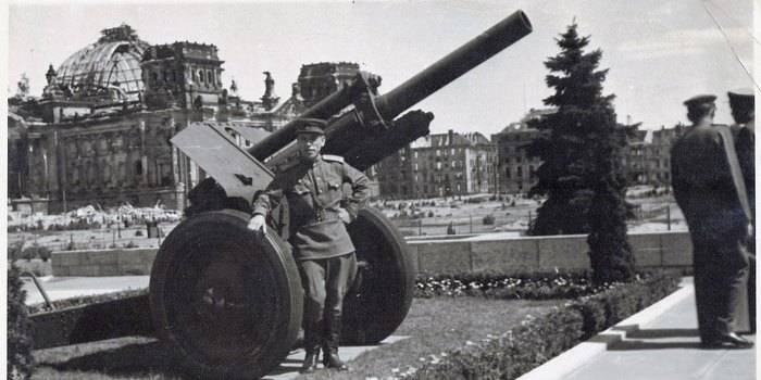 Артиллерия. Крупный калибр. 122-мм гаубица М-30 образца 1938 года
