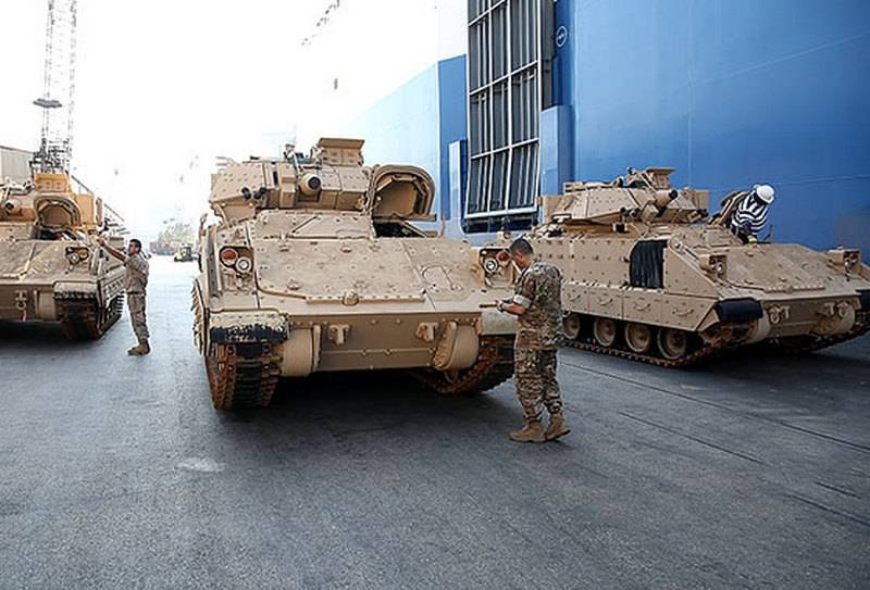 Ливан продолжает вооружаться бронетехникой из состава ВС США