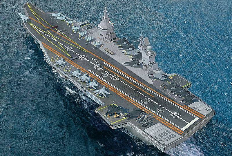 Крыловский Центр предложил ВМФ проект легкого авианосца