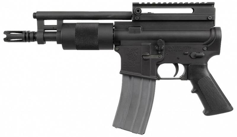 Пистолет из винтовки: Olympic Arms OA-93