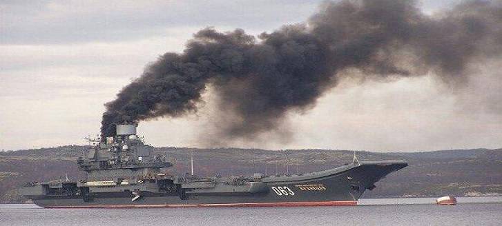 В США "Адмирал Кузнецов" назван одним из худших авианосцев в мире
