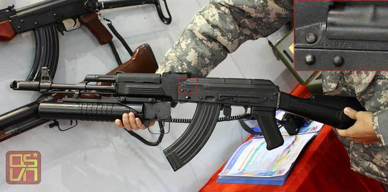 Вьетнам начал выпуск автомата  STL-1A на базе советских АКМ и АК-74М