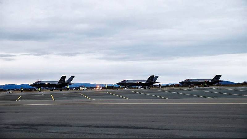 Норвежские ВВС получили очередные три F-35A "Лайтнинг-2"