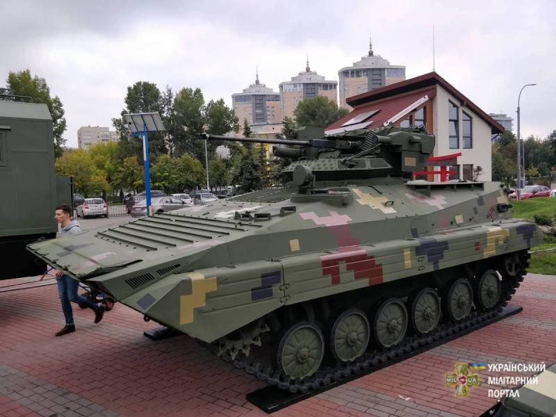 Проект модернизации боевой машины пехоты БМП-М1С (Украина)