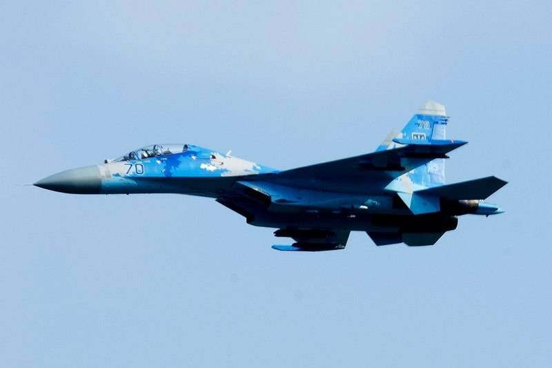 Выработал ресурс? Разбившийся Су-27УБ ВВС Украины не ремонтировался 27 лет