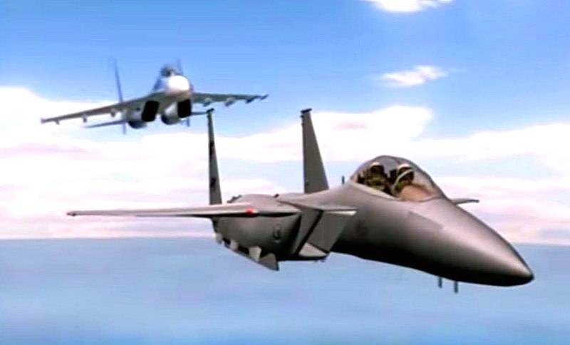 Омрачённая «перемога»: американские F-15 разгромили украинские Су-27 на учениях
