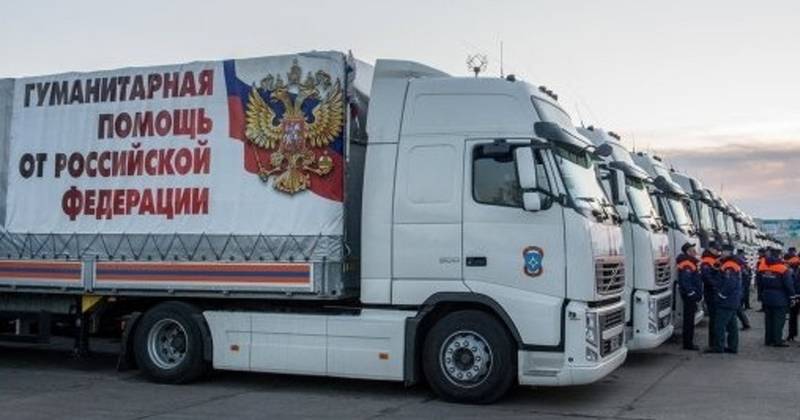 В России сформирован новый гумконвой для Донбасса