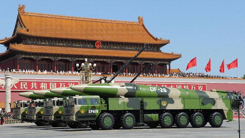 Баллистические противокорабельные ракеты Китая
