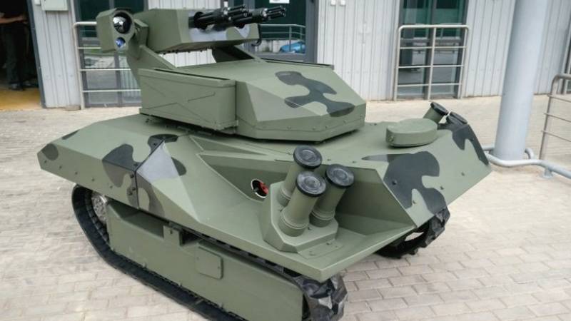 Белорусские оружейники показали новый роботизированный комплекс