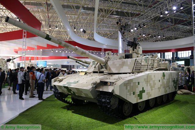 Китай представил обновлённый вариант лёгкого танка VT5