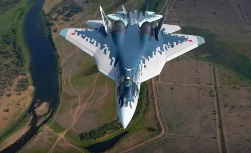 Минобороны опубликовало видео "сирийских" полетов Су-57