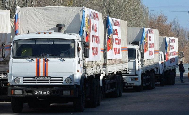 МЧС готовит к отправке на Донбасс 83-ю колонну с гуманитарным грузом