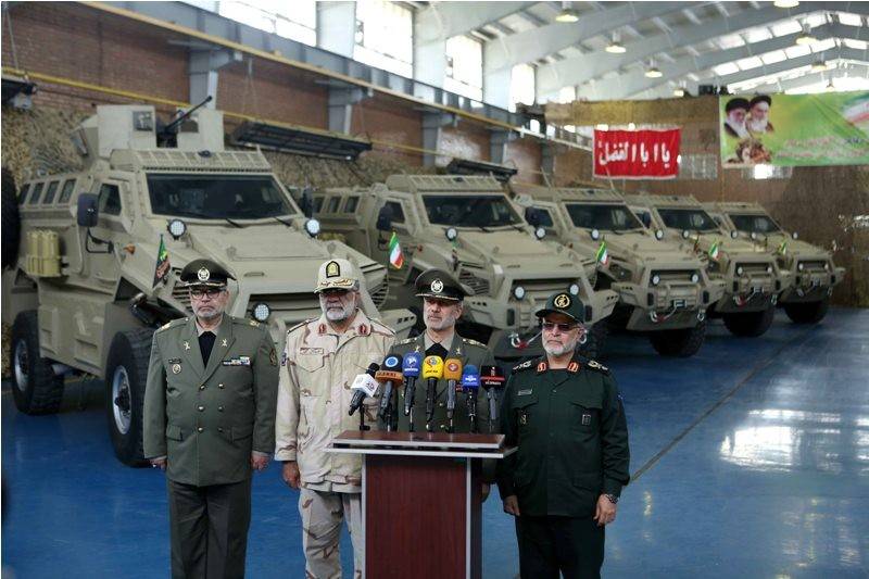 Иран запустил в серию бронемашину Toufan