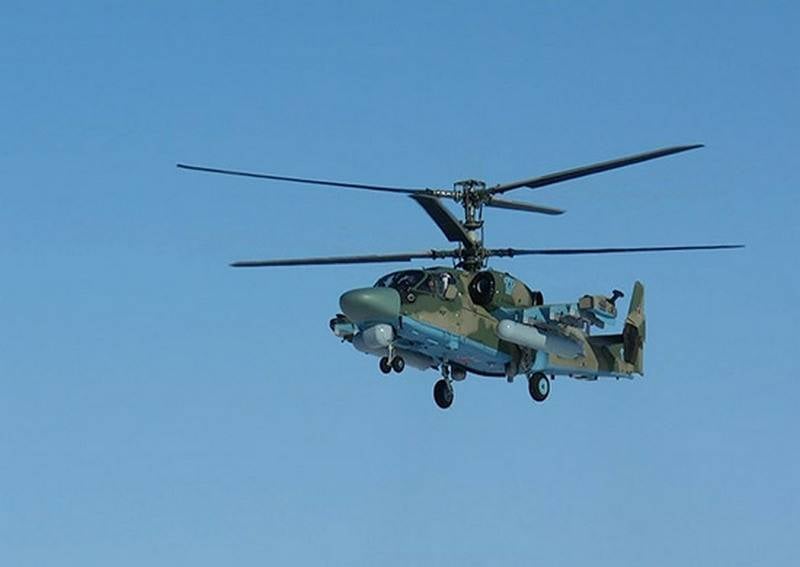 Армейская авиация ЮВО получила партию вертолетов Ка-52 "Аллигатор"