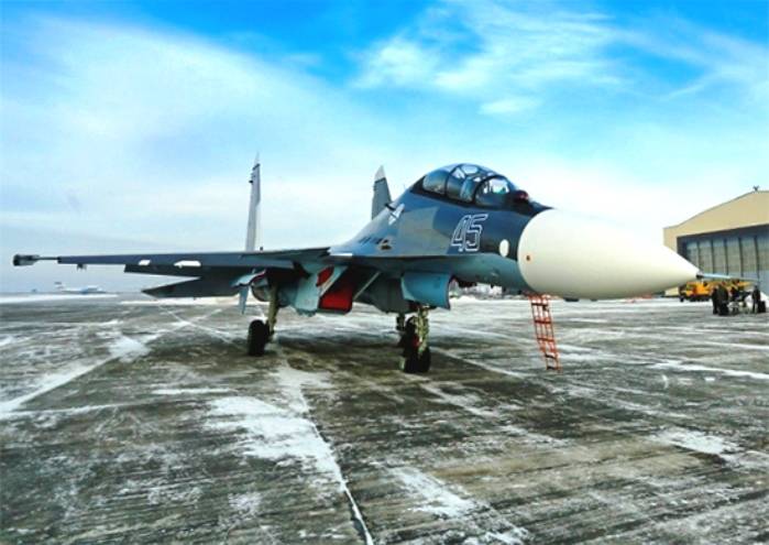 Курская база ЗВО завершает перевооружение на Су-30 СМ