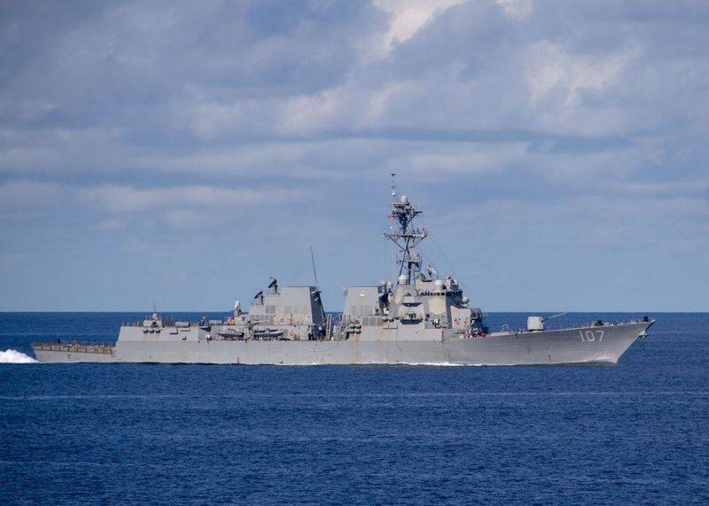 Вошедшие в Балтийское море эсминцы США взяты на контроль корветами РФ