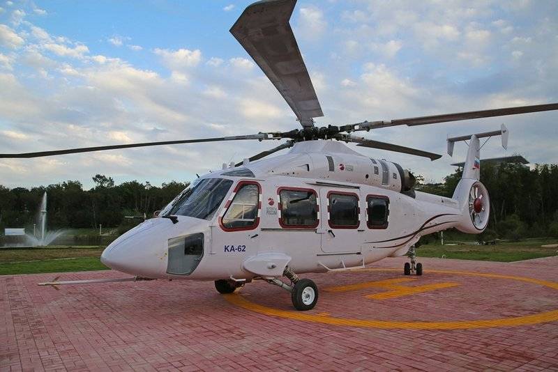 Многоцелевой вертолёт Ка-62 получит новый комплекс связи