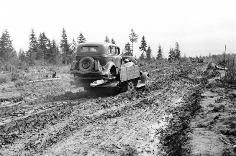 Как строили дороги в Великую Отечественную войну. Часть 1